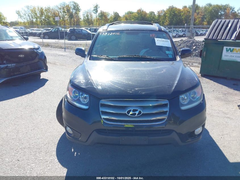 2012 Hyundai Santa Fe Se VIN: 5XYZHDAG4CG154311 Lot: 43318102