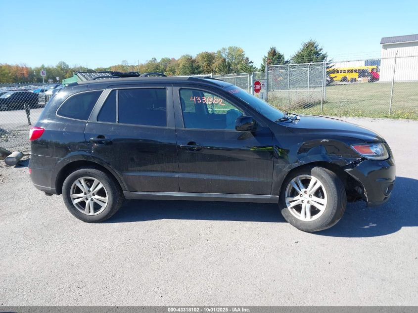 2012 Hyundai Santa Fe Se VIN: 5XYZHDAG4CG154311 Lot: 43318102