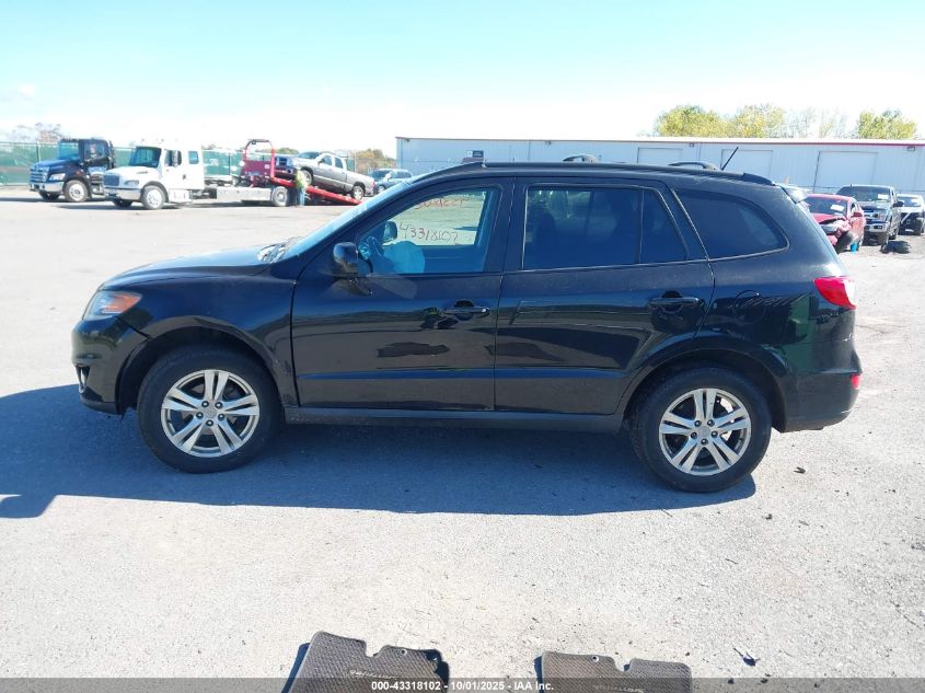 2012 Hyundai Santa Fe Se VIN: 5XYZHDAG4CG154311 Lot: 43318102