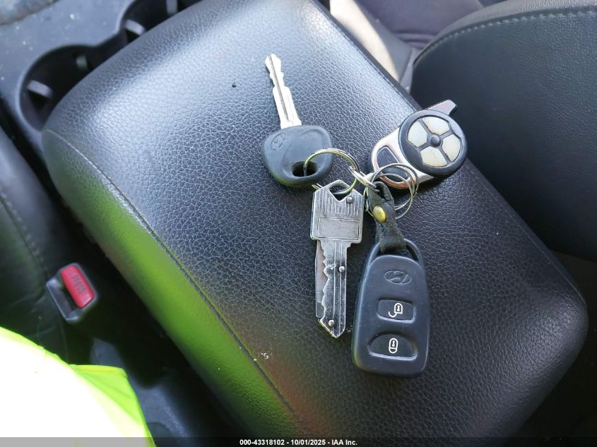 2012 Hyundai Santa Fe Se VIN: 5XYZHDAG4CG154311 Lot: 43318102