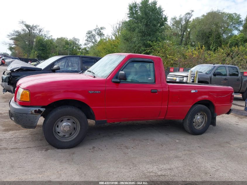 2003 Ford Ranger Xl/Xlt VIN: 1FTYR10D43PA93022 Lot: 43318106