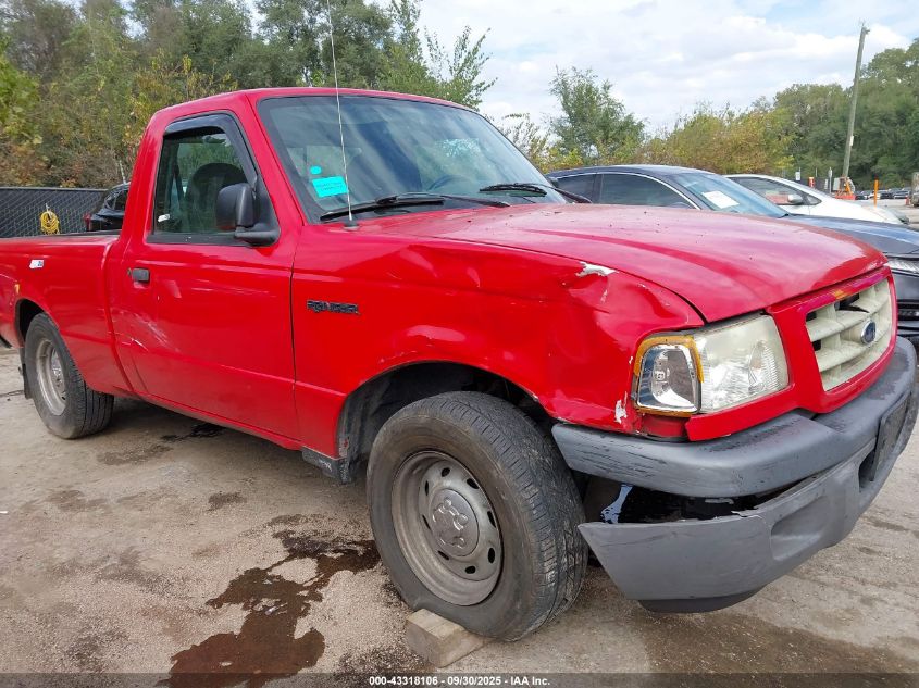2003 Ford Ranger Xl/Xlt VIN: 1FTYR10D43PA93022 Lot: 43318106