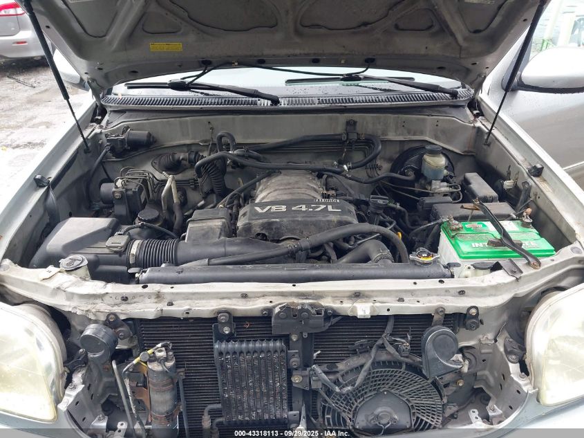 2003 Toyota Sequoia Sr5 V8 VIN: 5TDZT34A33S190008 Lot: 43318113