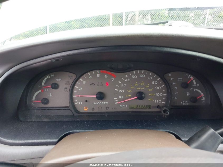 2003 Toyota Sequoia Sr5 V8 VIN: 5TDZT34A33S190008 Lot: 43318113