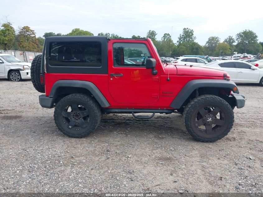 2015 Jeep Wrangler Sport VIN: 1C4AJWAG7FL645333 Lot: 43318120