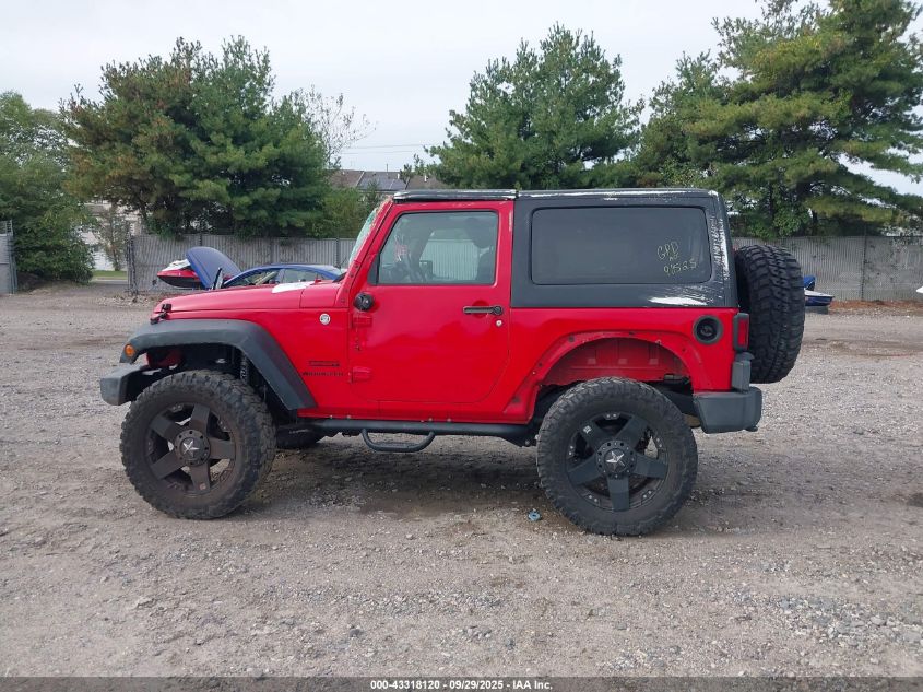 2015 Jeep Wrangler Sport VIN: 1C4AJWAG7FL645333 Lot: 43318120