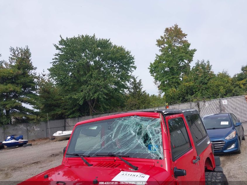 2015 Jeep Wrangler Sport VIN: 1C4AJWAG7FL645333 Lot: 43318120