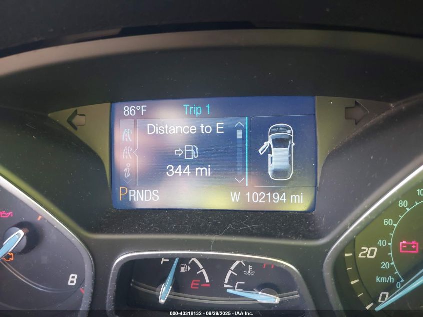 2014 Ford Focus Se VIN: 1FADP3F29EL297854 Lot: 43318132