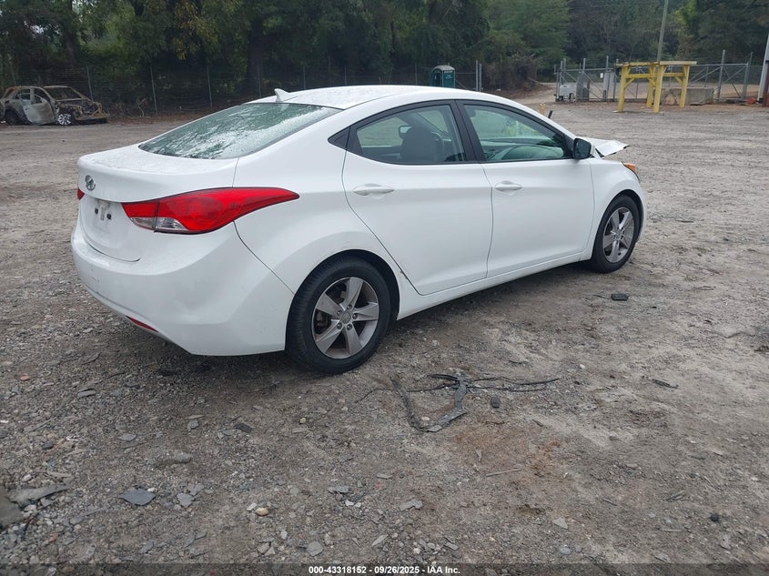 2013 HYUNDAI ELANTRA GLS - 5NPDH4AE7DH392060