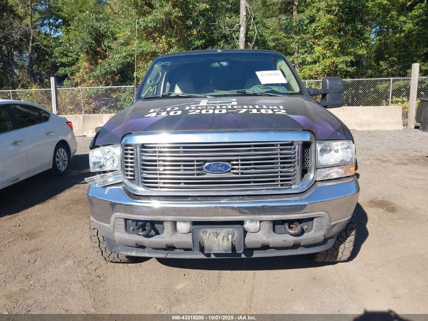 2004 Ford F-250 Lariat/Xl/Xlt VIN: 1FTNW21P74EB00102 Lot: 43318200