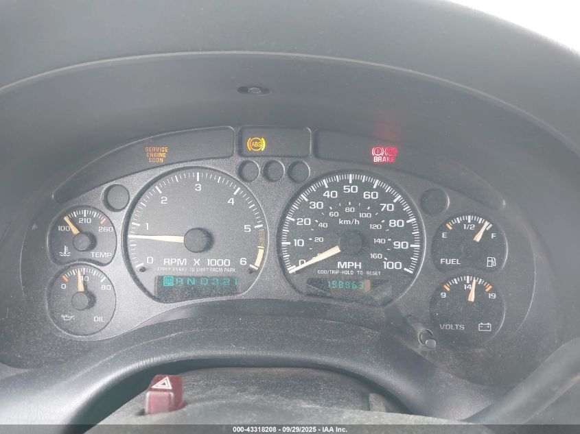 2002 Chevrolet Blazer Ls VIN: 1GNDT13W32K134109 Lot: 43318208