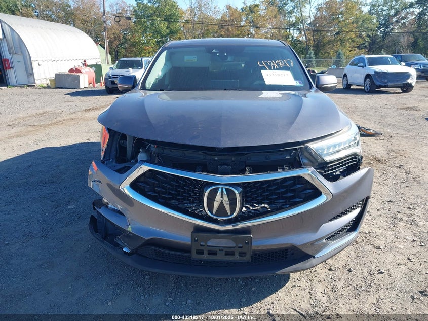 2019 Acura Rdx Standard VIN: 5J8TC2H38KL044703 Lot: 43318217