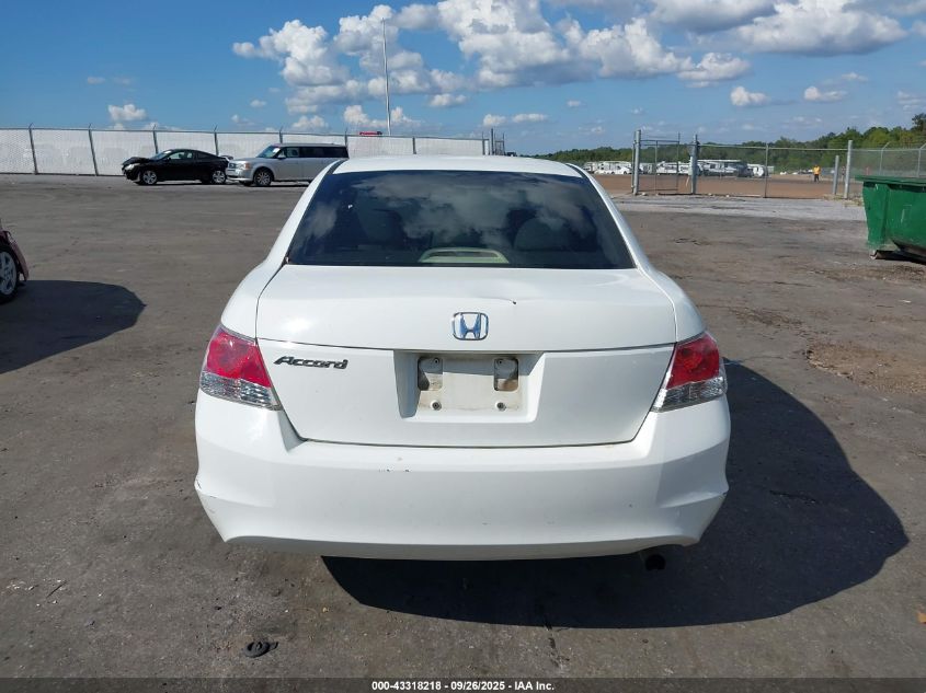 2010 Honda Accord 2.4 Lx VIN: 1HGCP2F33AA013876 Lot: 43318218
