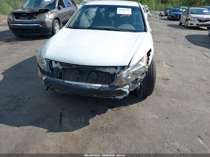 2010 Honda Accord 2.4 Lx VIN: 1HGCP2F33AA013876 Lot: 43318218