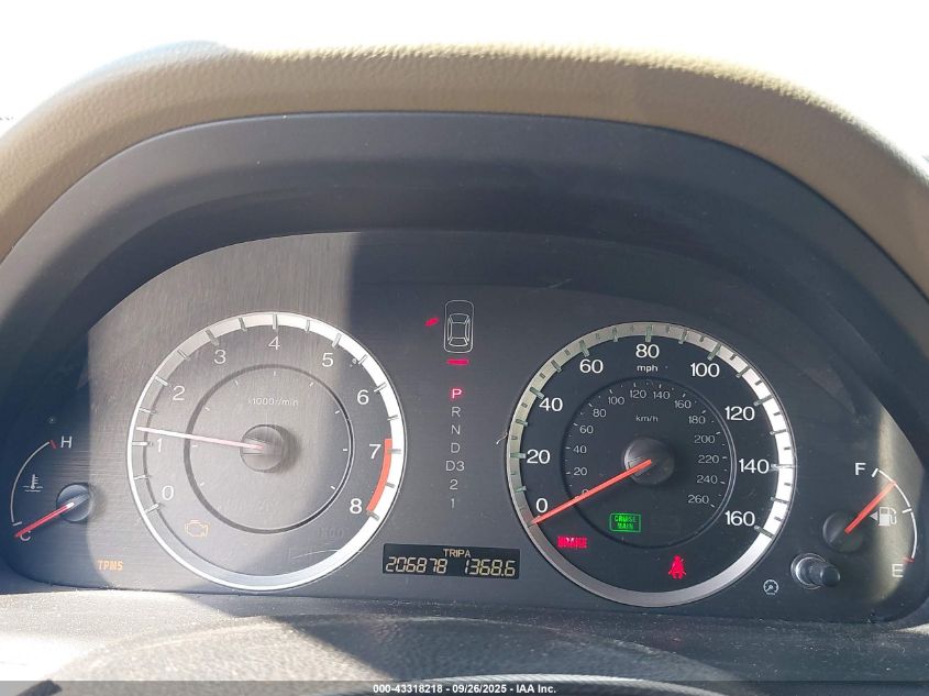 2010 Honda Accord 2.4 Lx VIN: 1HGCP2F33AA013876 Lot: 43318218