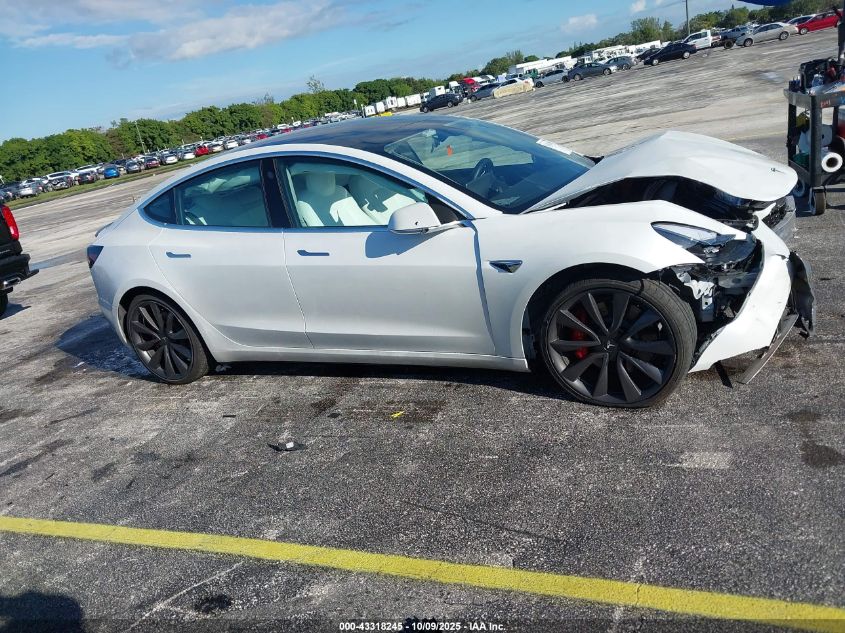 2020 Tesla Model 3 Performance Dual Motor All-Wheel Drive VIN: 5YJ3E1EC8LF719056 Lot: 43318245