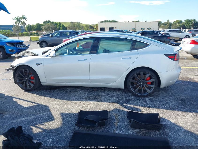 2020 Tesla Model 3 Performance Dual Motor All-Wheel Drive VIN: 5YJ3E1EC8LF719056 Lot: 43318245