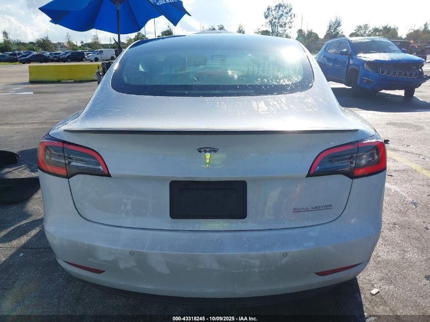 2020 Tesla Model 3 Performance Dual Motor All-Wheel Drive VIN: 5YJ3E1EC8LF719056 Lot: 43318245