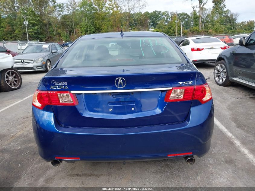 2012 Acura Tsx 2.4 VIN: JH4CU2F63CC013478 Lot: 43318251