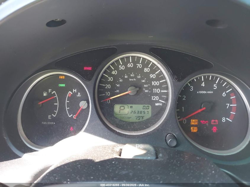 2005 Subaru Forester 2.5Xs VIN: JF1SG656X5H744935 Lot: 43318255