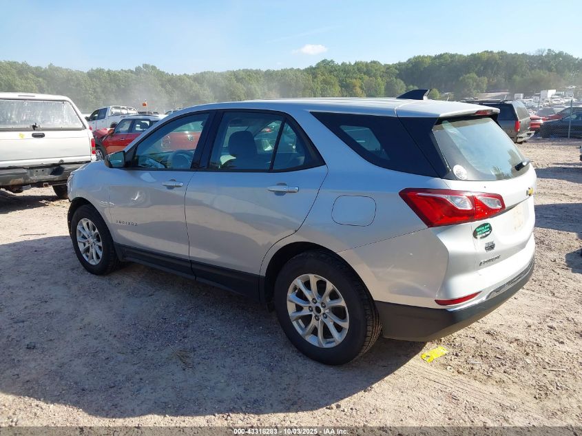2018 Chevrolet Equinox Ls VIN: 2GNAXREV4J6141789 Lot: 43318283