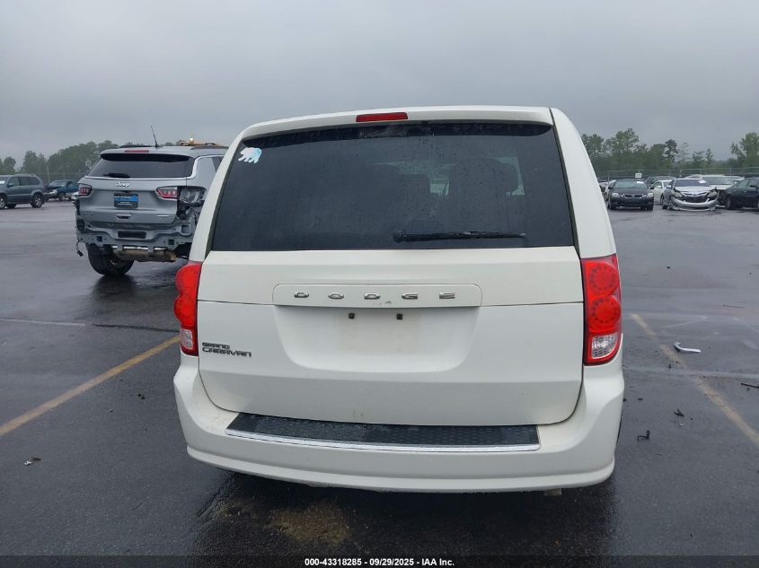 2013 Dodge Grand Caravan Se VIN: 2C4RDGBG3DR506903 Lot: 43318285