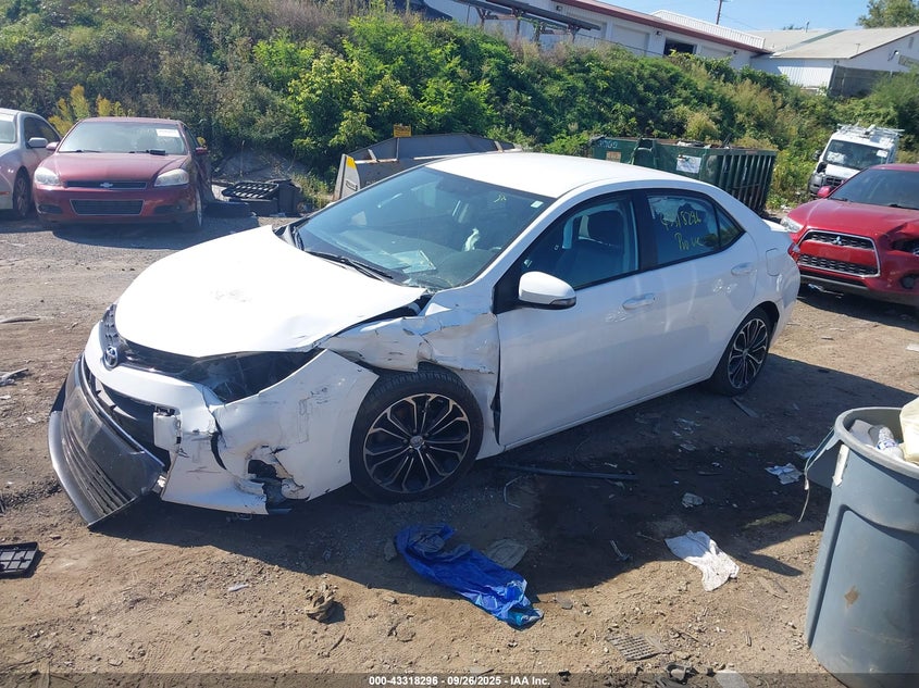 2014 TOYOTA COROLLA L/LE/LE PLS/PRM/S/S PLS - 2T1BURHE6EC202596