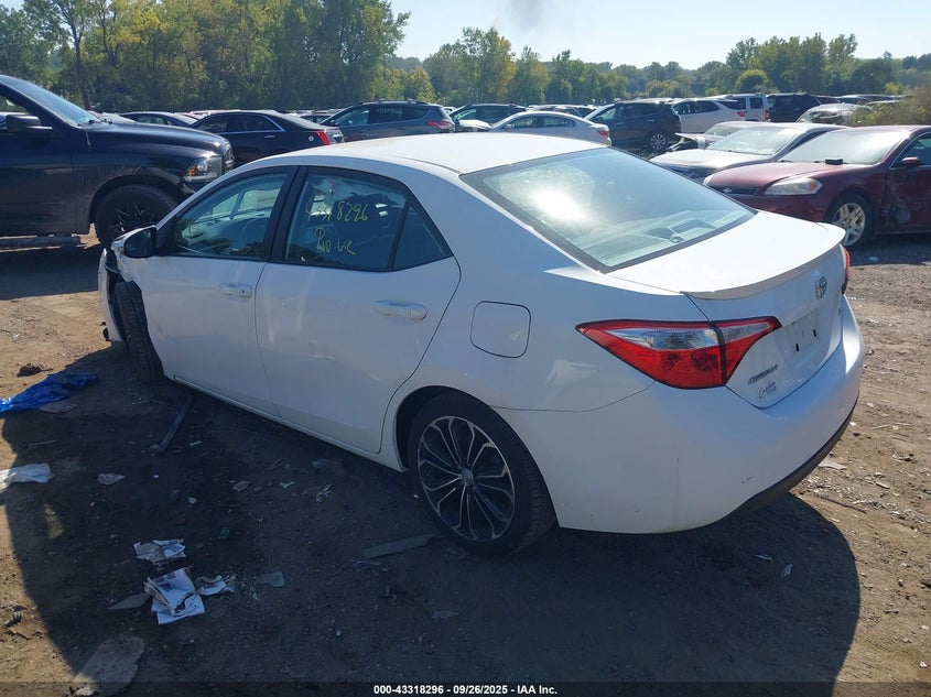 2014 TOYOTA COROLLA L/LE/LE PLS/PRM/S/S PLS - 2T1BURHE6EC202596