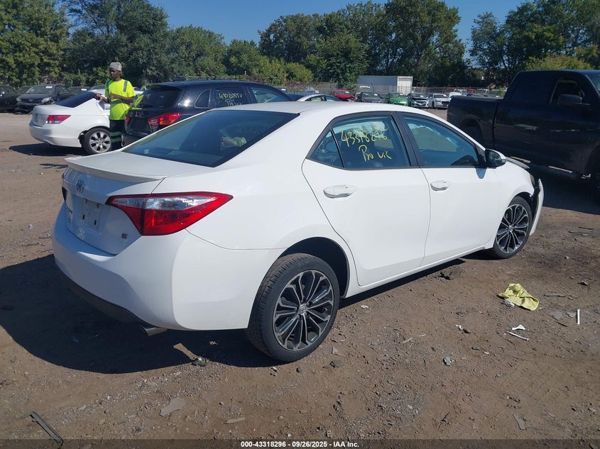 2014 TOYOTA COROLLA L/LE/LE PLS/PRM/S/S PLS - 2T1BURHE6EC202596