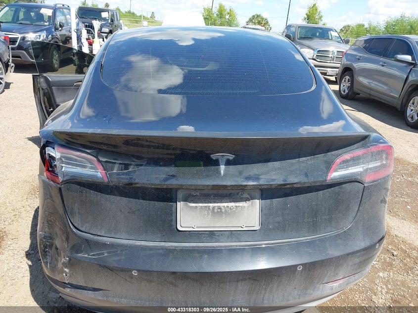2021 Tesla Model 3 Standard Range Plus Rear-Wheel Drive VIN: 5YJ3E1EA0MF976311 Lot: 43318303
