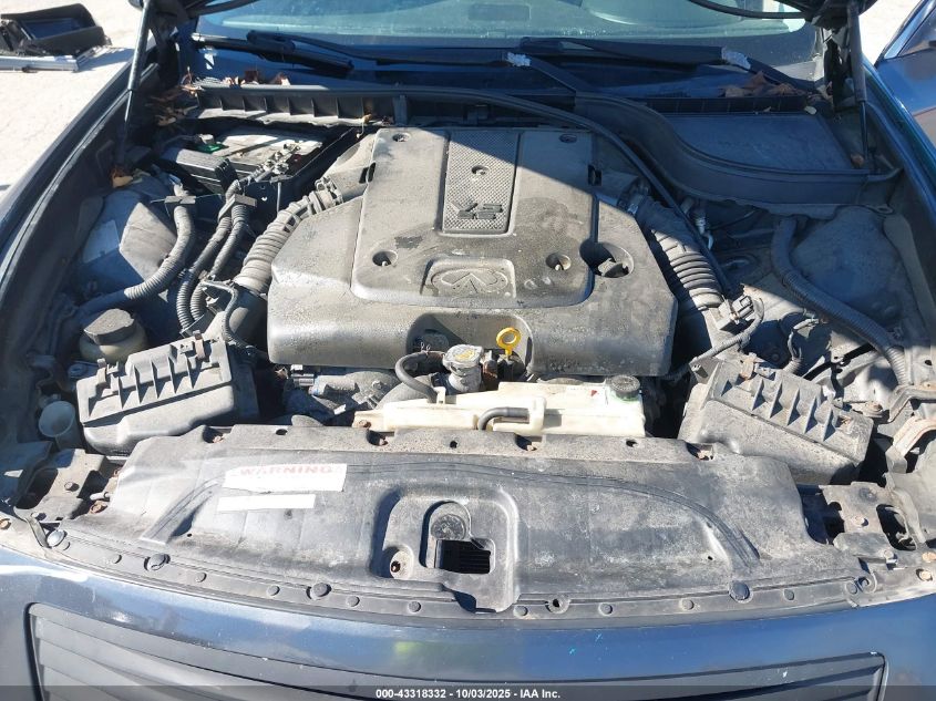 2008 Infiniti G35X VIN: JNKBV61F58M276886 Lot: 43318332