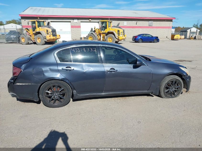 2008 Infiniti G35X VIN: JNKBV61F58M276886 Lot: 43318332