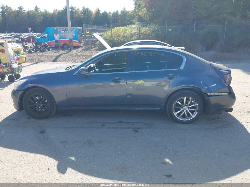 2008 Infiniti G35X VIN: JNKBV61F58M276886 Lot: 43318332