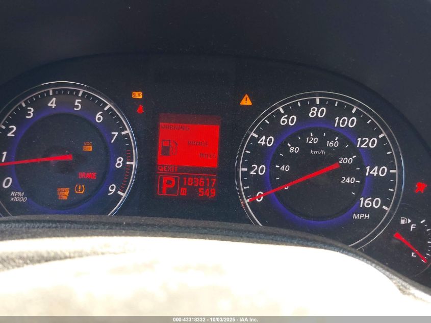 2008 Infiniti G35X VIN: JNKBV61F58M276886 Lot: 43318332