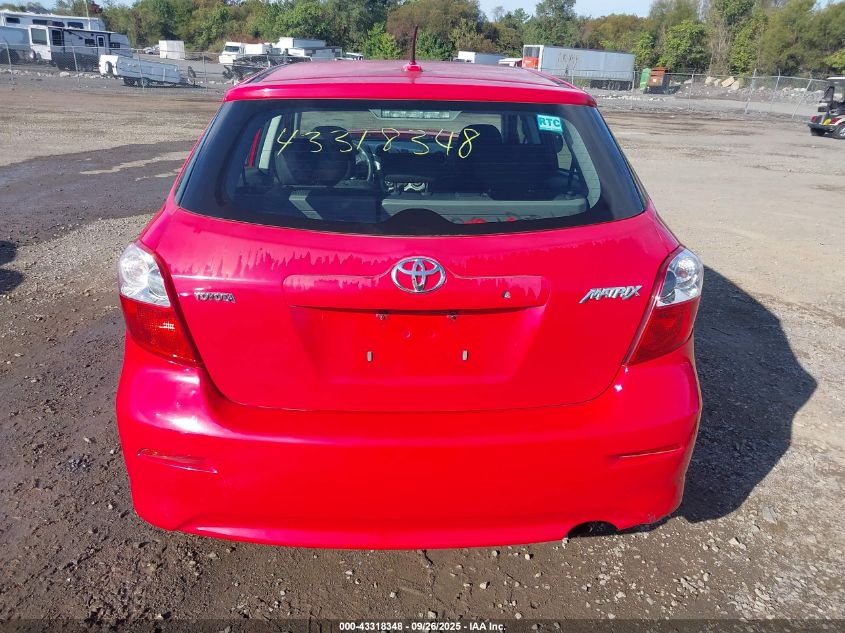 2009 Toyota Matrix VIN: 2T1KU40E99C135870 Lot: 43318348