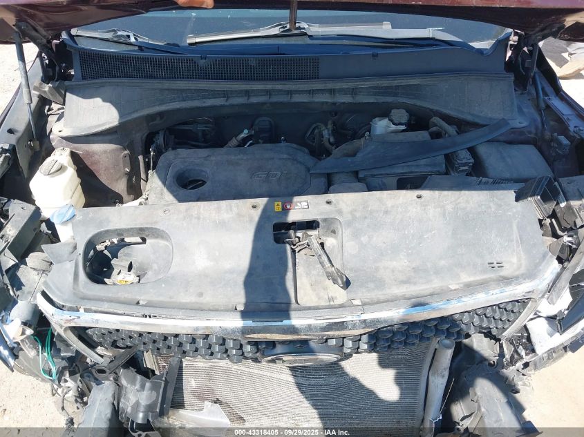 2017 Kia Sorento 2.4L Lx VIN: 5XYPG4A37HG194333 Lot: 43318405