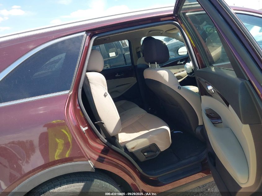 2017 Kia Sorento 2.4L Lx VIN: 5XYPG4A37HG194333 Lot: 43318405