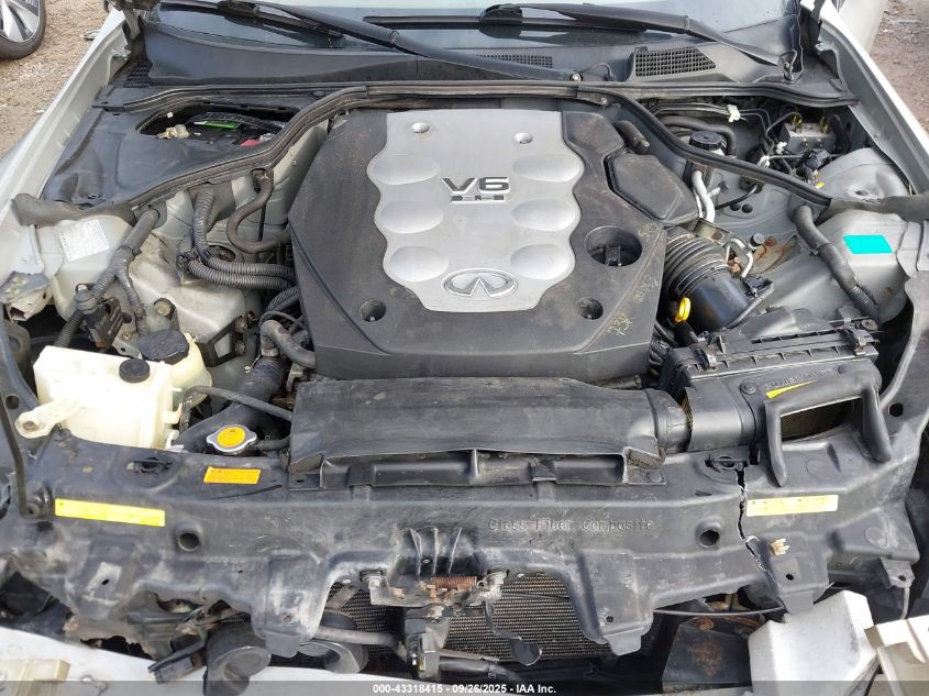 2006 Infiniti G35X VIN: JNKCV51F46M609803 Lot: 43318415