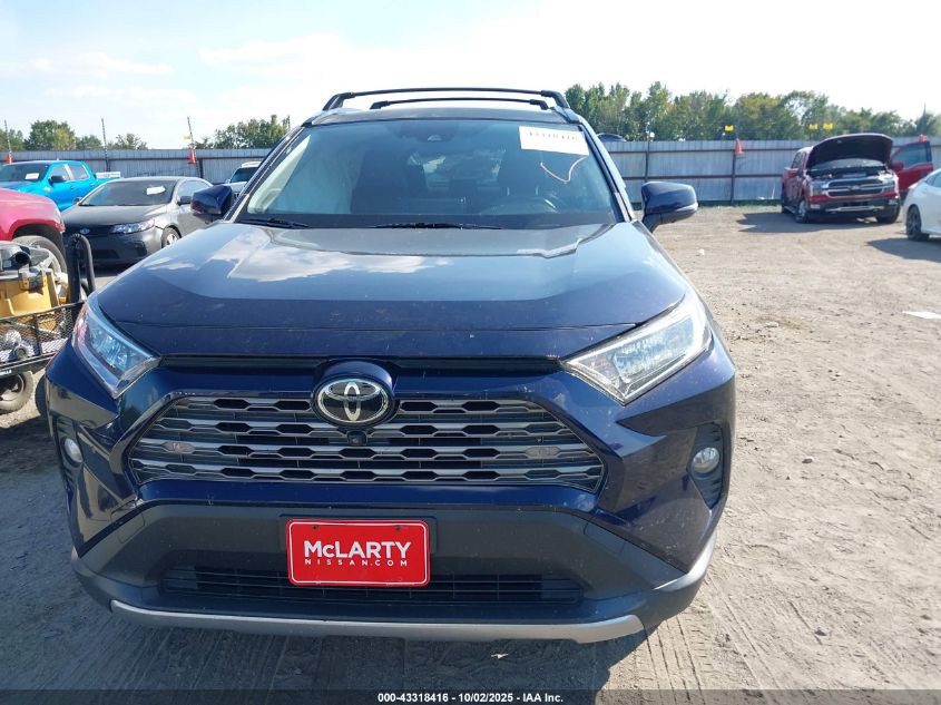 2020 Toyota Rav4 Limited VIN: JTMY1RFV2LD520060 Lot: 43318416