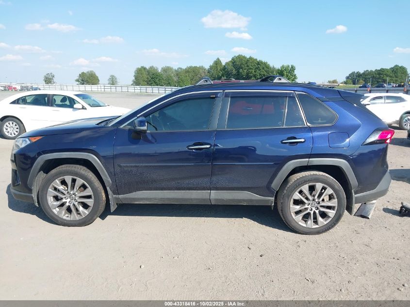 2020 Toyota Rav4 Limited VIN: JTMY1RFV2LD520060 Lot: 43318416