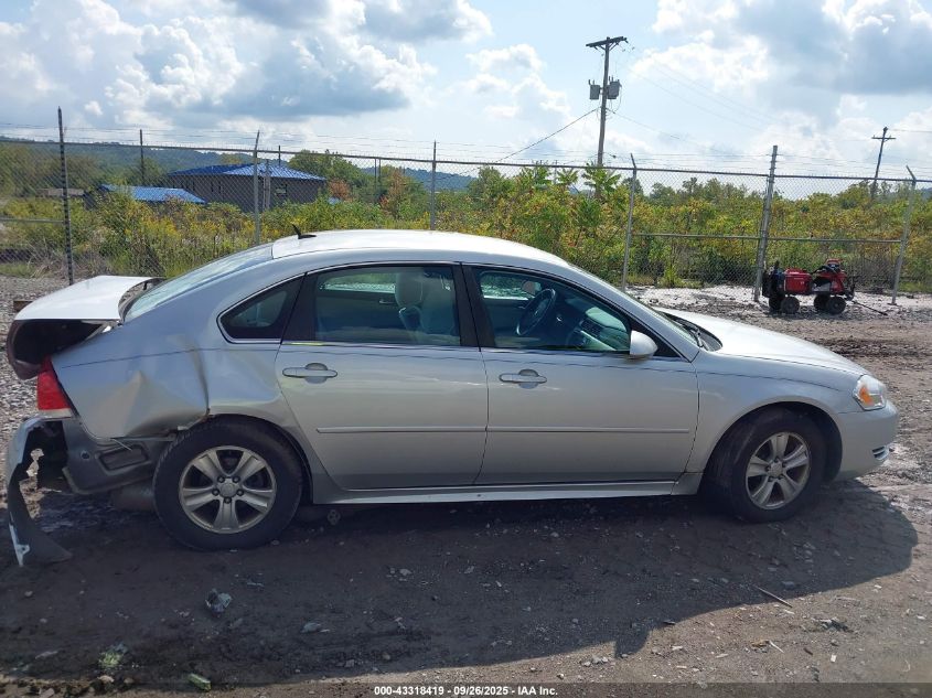 2013 Chevrolet Impala Ls VIN: 2G1WF5E32D1113704 Lot: 43318419