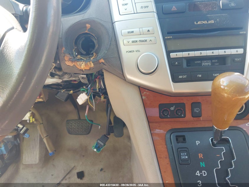 2008 Lexus Rx 350 VIN: JTJGK31U880011574 Lot: 43318430