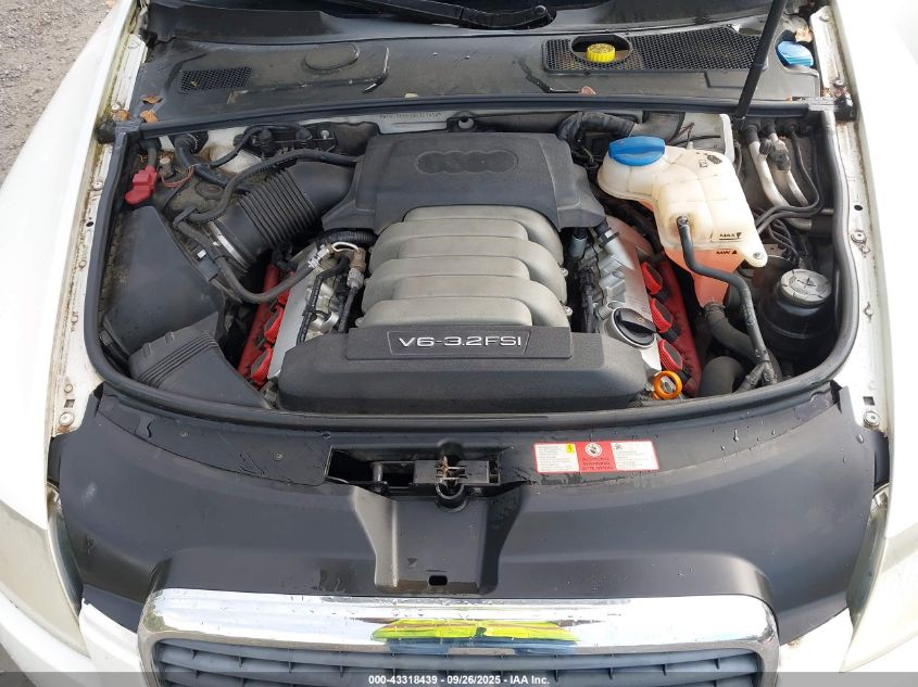 2006 Audi A6 3.2 VIN: WAUDG74F06N033643 Lot: 43318439