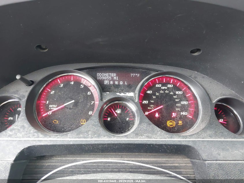 2011 GMC Acadia Sl VIN: 1GKKRNED0BJ171677 Lot: 43318449