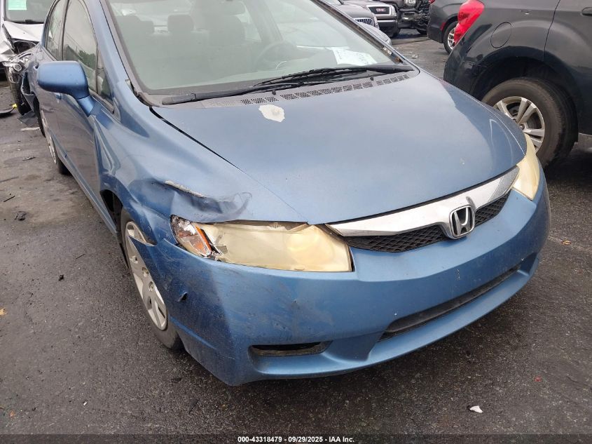 2009 Honda Civic Lx VIN: 2HGFA16589H366508 Lot: 43318479