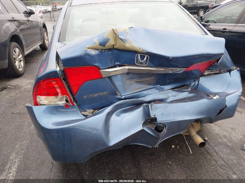 2009 Honda Civic Lx VIN: 2HGFA16589H366508 Lot: 43318479