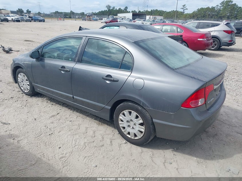 2010 Honda Civic Vp grey sedan gasoline 2HGFA1F34AH560360 photo #4