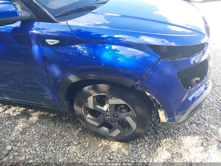2023 Hyundai Venue Sel VIN: KMHRC8A30PU218234 Lot: 43318517