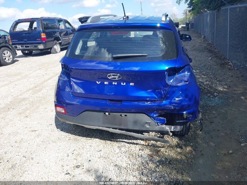 2023 Hyundai Venue Sel VIN: KMHRC8A30PU218234 Lot: 43318517