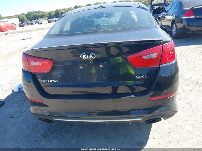 2014 Kia Optima Sxl Turbo VIN: 5XXGR4A66EG277269 Lot: 43318527